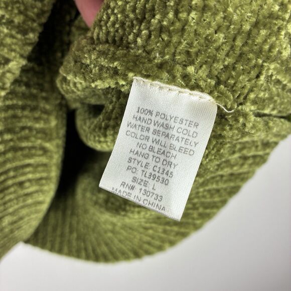 Umgee Moss Green Turtleneck Sweater - Picture 7 of 8